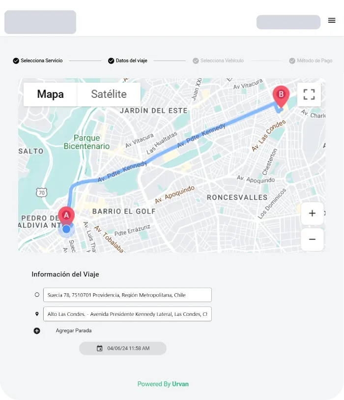App para pedir servicios